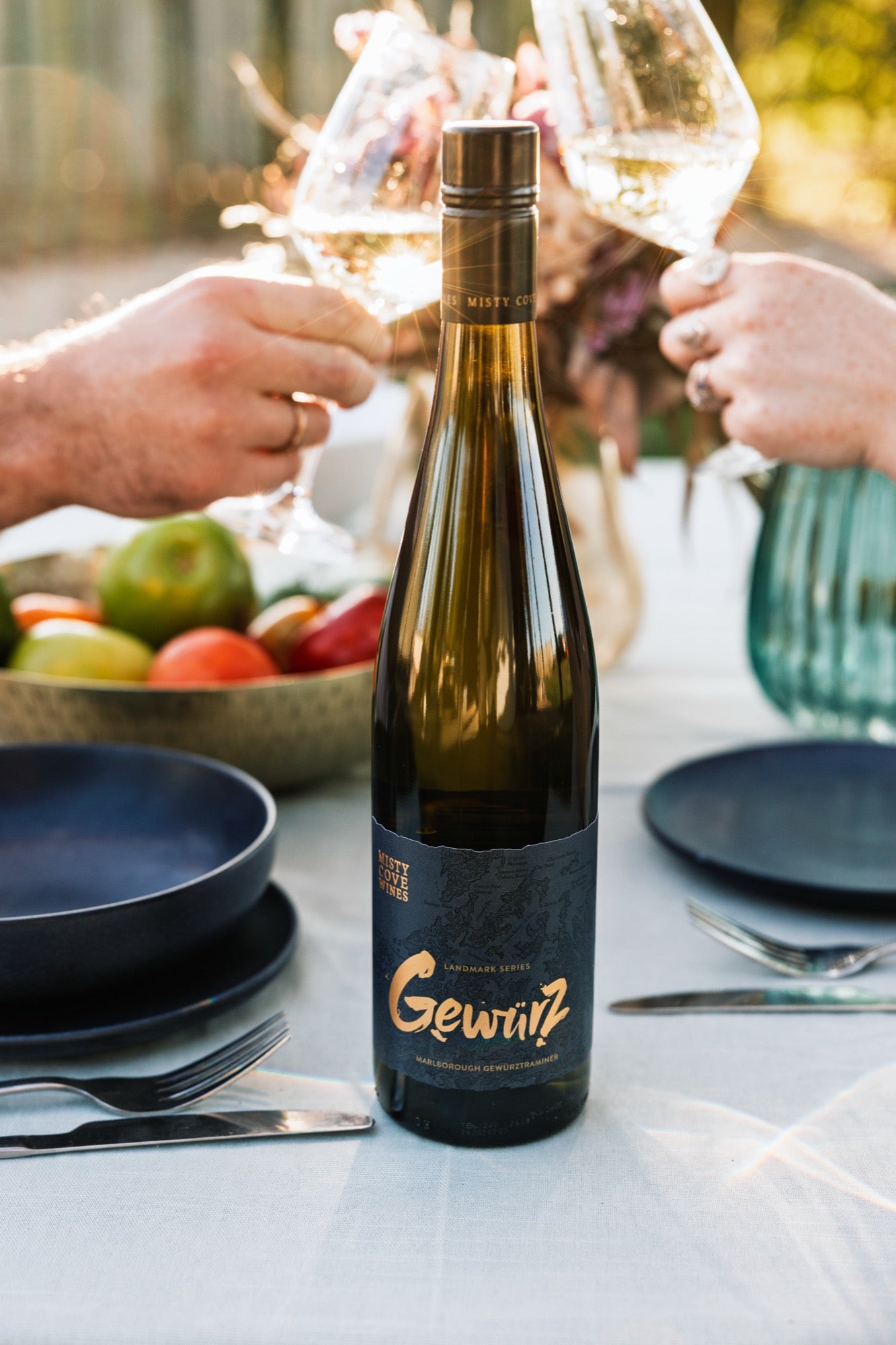 Gewürztraminer — poured and enjoyed