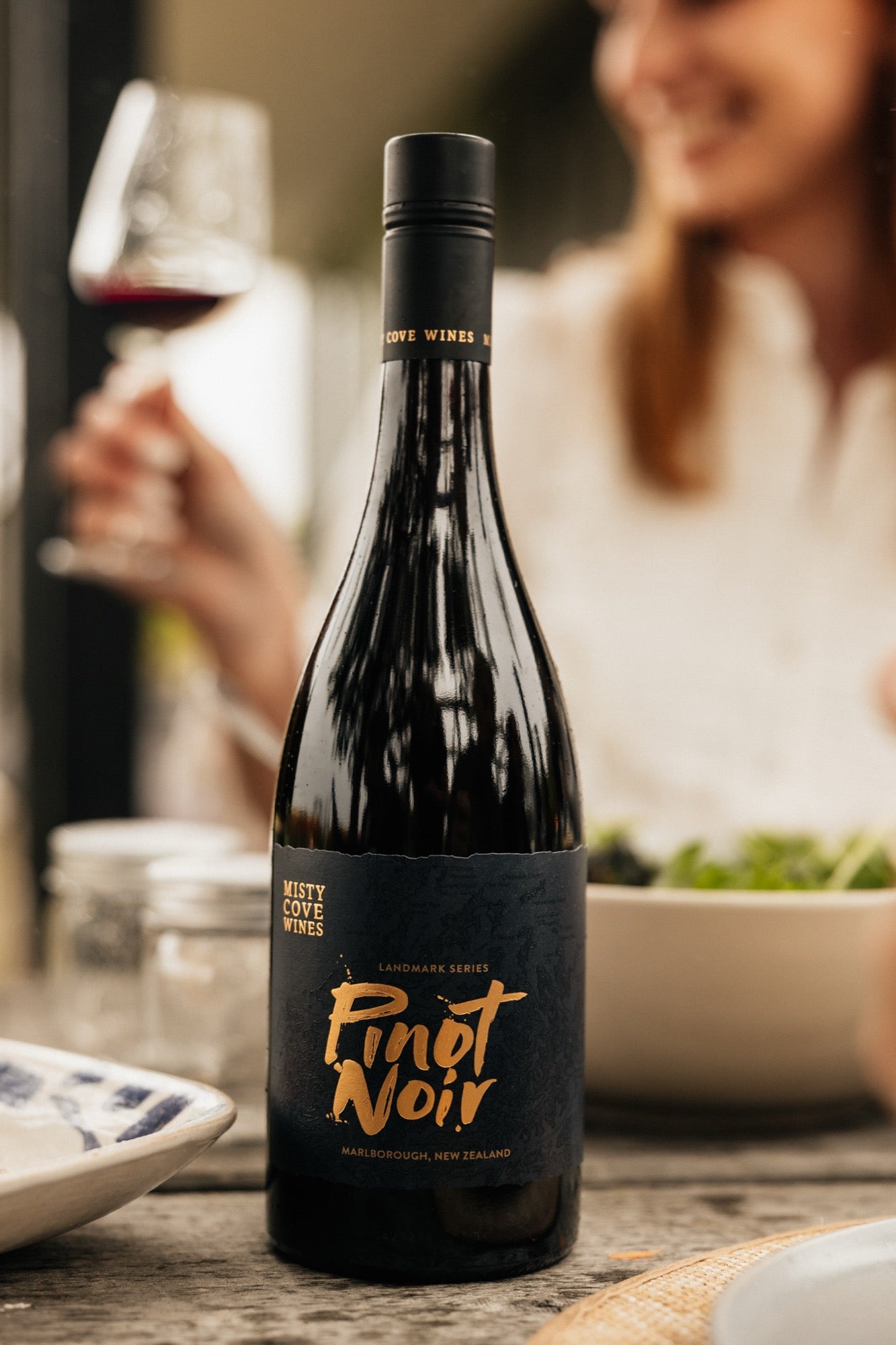 Pinot Noir — poured and enjoyed