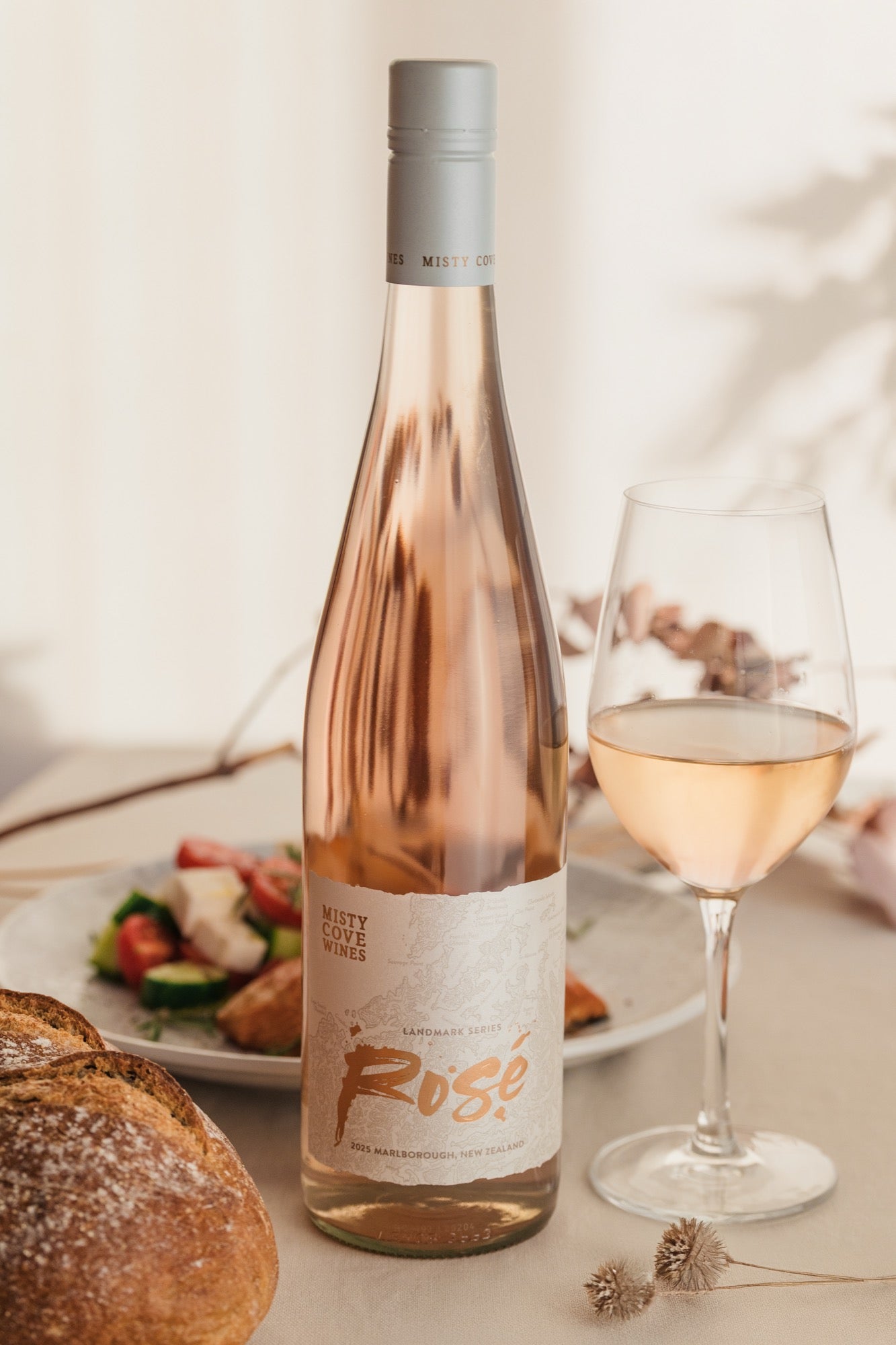 Rosé — poured and enjoyed
